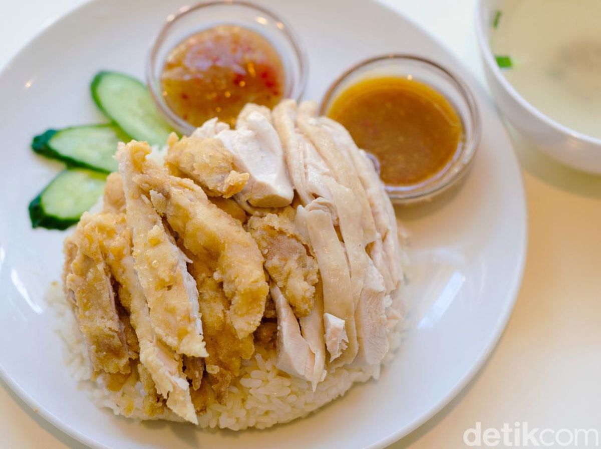 Resep Nasi Hainan Ayam Rebus Yang Wangi Dan Gurih